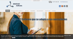 Desktop Screenshot of datahotel.es
