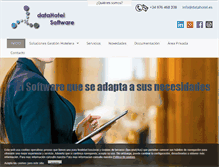 Tablet Screenshot of datahotel.es